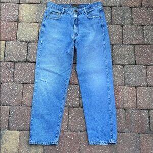 Vintage 80’s STRUCTURE Brand Jeans Wear 100% Cotton Straight Leg Jeans